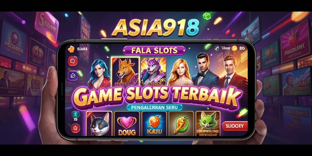 Tampilan utama gameplay Slot di ASIA918 yang menarik dan interaktif.