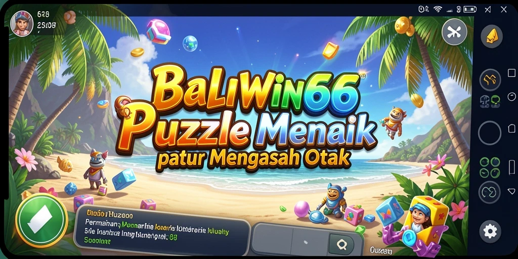 Tampilan gameplay BALIWIN66 dengan berbagai puzzle menantang.