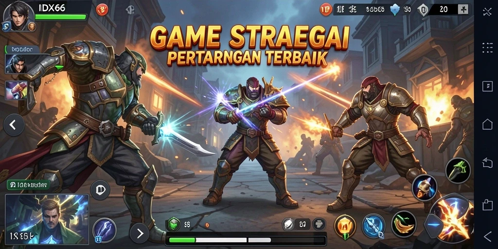 Tangkapan layar gameplay menampilkan strategi SLG yang mendebarkan.