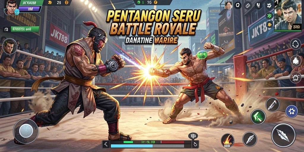 Gameplay menyenangkan dalam pertempuran seru di JKT88.