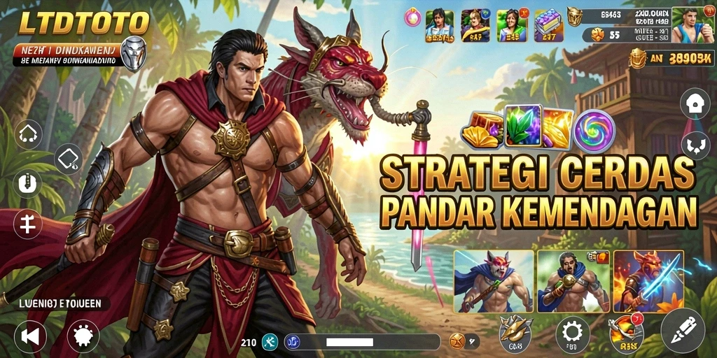 Tampilan menarik dari gameplay strategi LTDTOTO dengan elemen taktis.