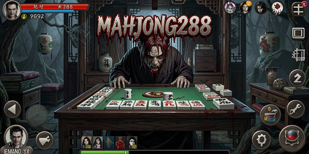 Tampilan gameplay MAHJONG288 yang mendebarkan dan penuh ketegangan.
