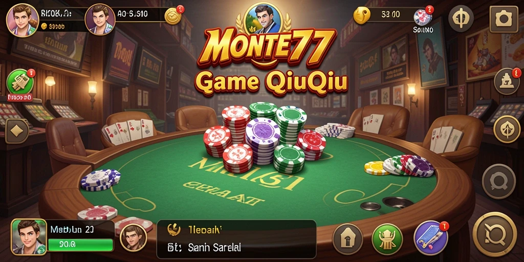 Screenshot gameplay QiuQiu dengan tampilan menarik dan interaktif.