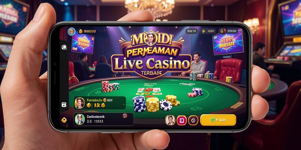 Tampilan live gameplay yang mengesankan pada MPOID.