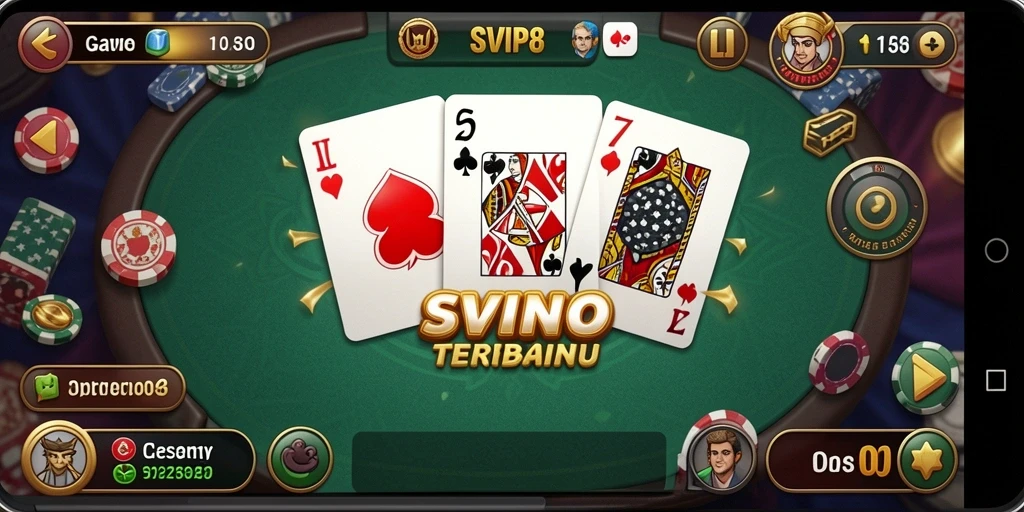 Tampilan gameplay seru dari SVIP8 dengan interaksi pemain.