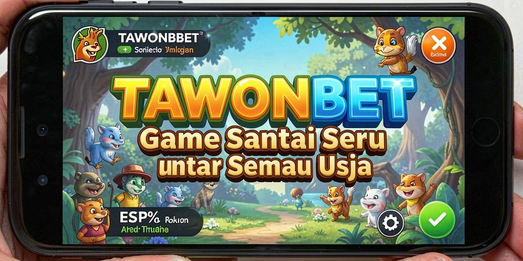 Screenshot TAWONBET yang menunjukkan gameplay seru dan interaksi sosial.